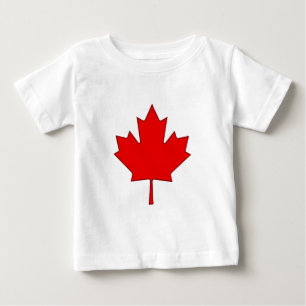 T-shirt Pour Bébé Feuille d'érable canadienne pour bébé