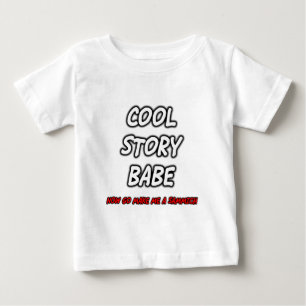 T-shirt Pour Bébé FGD - Le bébé frais d'histoire, vont maintenant 