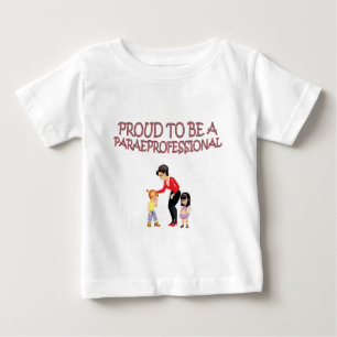 T-SHIRT POUR BÉBÉ FIER D'ÊTRE UN PARAPROFESSIONNEL