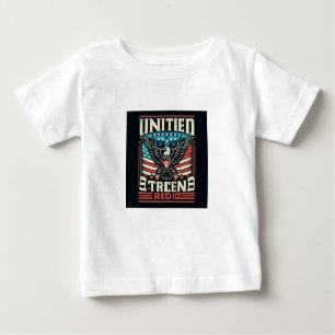 T-shirt Pour Bébé Fier uni