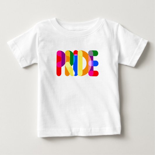 T-shirt Pour Bébé Fierté du design (Devant)