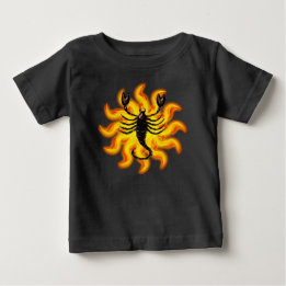 T-shirt Pour Bébé Fiery Scorpio