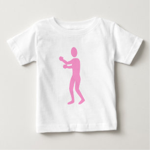 T-shirt Pour Bébé Figure de boîte - rose