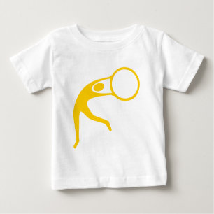 T-shirt Pour Bébé Figure de gymnastique rythmique - Ambre