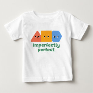 T-shirt Pour Bébé Figures Émotionnelles Colorées
