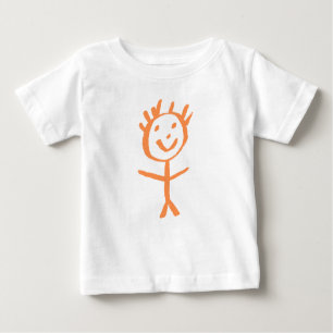 T-shirt Pour Bébé figurine humaine