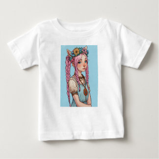 T-shirt pour bébé fille