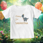 T-shirt Pour Bébé FILLE Boho T rex Dinosaur