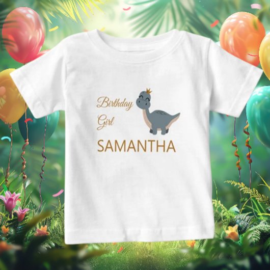T-shirt Pour Bébé FILLE Boho T rex Dinosaur