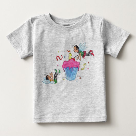 T-shirt Pour Bébé Fille d'anniversaire (Devant)