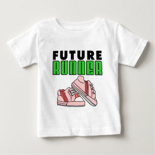 T-shirt Pour Bébé Fille de coureur future