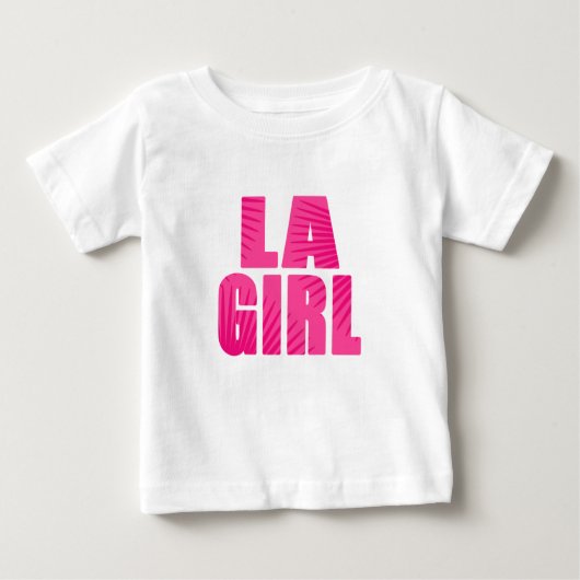 T-shirt Pour Bébé Fille de LA (Devant)