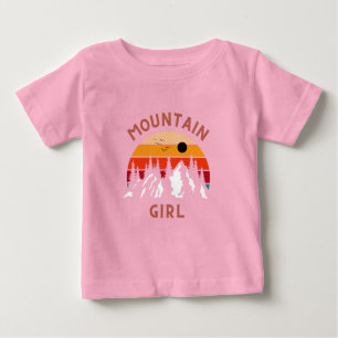 T-shirt Pour Bébé Fille de montagne
