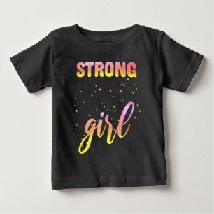 T-shirt Pour Bébé Fille Forte Pastel Star