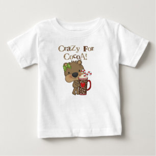 T-shirt Pour Bébé Fille Ours Fou Pour Coca