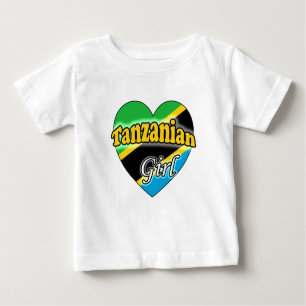 T-shirt Pour Bébé fille tanzanienne
