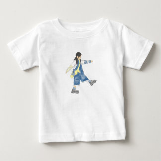 T-shirt Pour Bébé Filles illustration aquarelle 