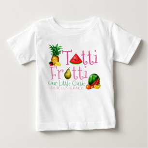 T-shirt Pour Bébé Filles Tutti Frutti