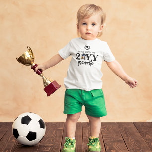 T-shirt Pour Bébé Fils Fier Moderne Personnalisé du Diplômé