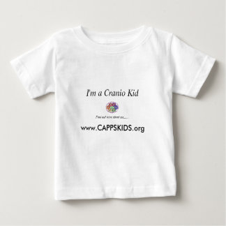 T-shirt Pour Bébé FinalLogo3, je suis un enfant de Cranio,
