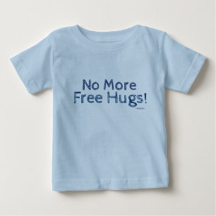 T-shirt Pour Bébé Finis Les Hugs Gratuits ! - Baby Romper du garçon