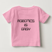 T-shirt Pour Bébé FIZ, Le Robot (Dos)