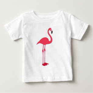 T-shirt Pour Bébé Flamant rose