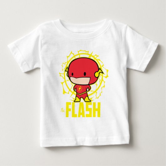 T-shirt Pour Bébé Flash Chibi Avec Électricité (Devant)