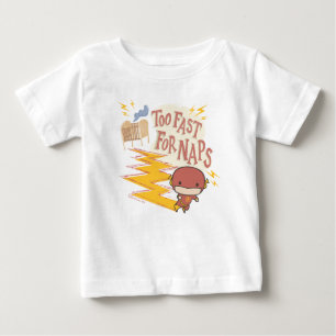 T-shirt Pour Bébé Flash Chibi   Trop Rapide Pour Les Naps