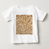T-shirt Pour Bébé Flatbread de biscuit de Matzah (Devant)