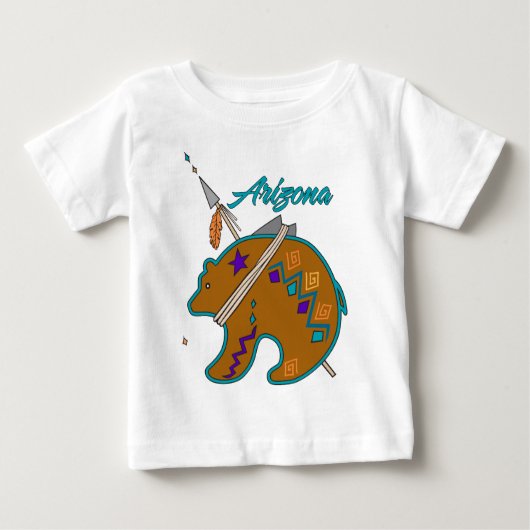 T-shirt Pour Bébé Flèche du clan de l'ours (Devant)