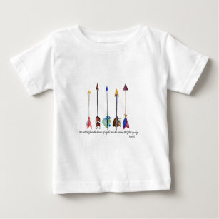 T-shirt Pour Bébé Flèche Psaume 91