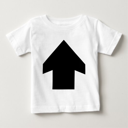 T-shirt Pour Bébé Flèche simple 01 (Devant)