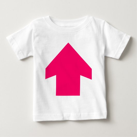 T-shirt Pour Bébé Flèche simple 01 (Devant)