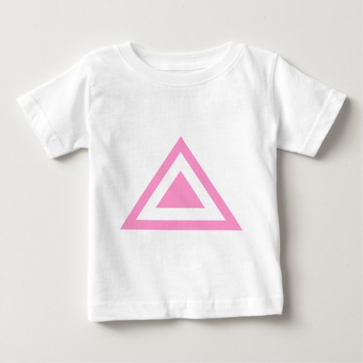 T-shirt Pour Bébé Flèche triangulaire 01 (Devant)