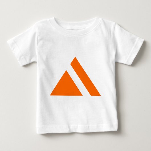 T-shirt Pour Bébé Flèche triangulaire 03 (Devant)