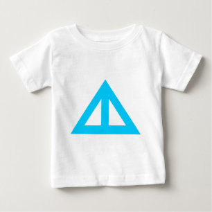 T-shirt Pour Bébé Flèche triangulaire divisée