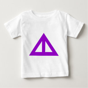 T-shirt Pour Bébé Flèche triangulaire divisée