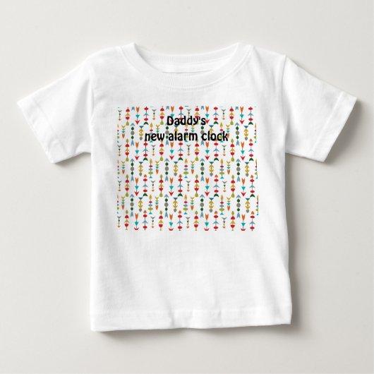 T-shirt Pour Bébé Flèches colorées (Devant)