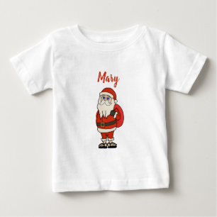 T-shirt Pour Bébé Flèches de Noël du Père Noël sur mesure