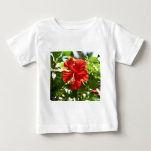 T-shirt Pour Bébé Fleur d'Hibiscus de l'Hawaï