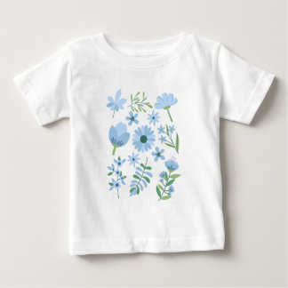 T-shirt Pour Bébé Fleurs