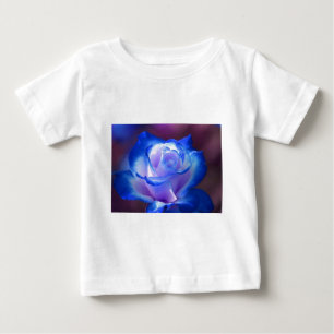 T-shirt Pour Bébé fleurs de vigne pétale rose fleurs fleur bleu amou