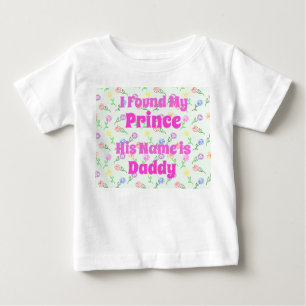 T-shirt Pour Bébé Fleurs géométriques