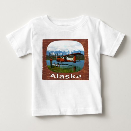 T-shirt Pour Bébé Floatplane De Havilland Beaver (Devant)