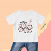 T-shirt Pour Bébé Floral