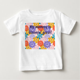 T-shirt Pour Bébé Flower Power 