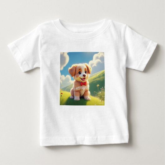 T-shirt Pour Bébé Fluffy Dreams" "Cuddle Crew" (Devant)
