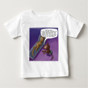 T-shirt Pour Bébé Fluffy In Therapeuy Funny Cat Cartoon