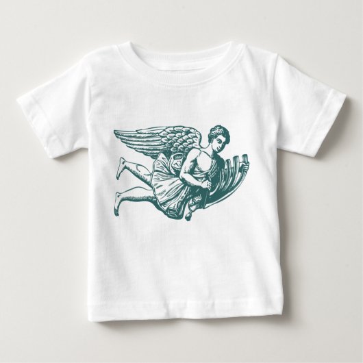 T-shirt Pour Bébé Flying Musical Angel (Devant)